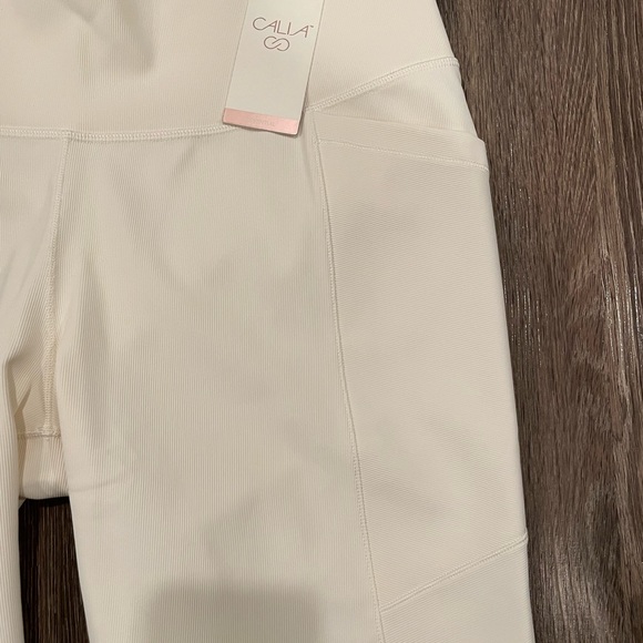 CALIA Women's Mixed Rib Essential Bike Shorts - Picture 5 of 8